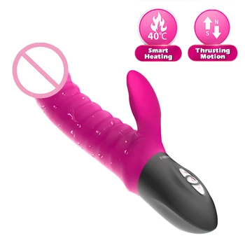 Leten vrazil vibrátor topení Elektromagnetický Puls sexuální hračky pro ženy