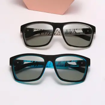 LongKeeper Nové Polarizované Samozabarvovací sluneční Brýle Značky Design Muži Jízdy Měnit Barvu Sluneční Brýle Anti-UV Metr ochranné Brýle