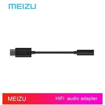 Meizu Sluchátkový Zesilovač bezztrátový hi-fi d / a PŘEVODNÍK Typu C, do 3,5 mm audio adaptér PCM 32bit/384 kb DSD hi-fi Sluchátka, Adaptér