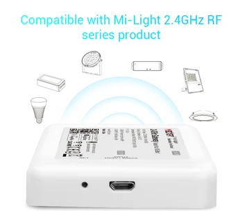 Miboxer WL-Box1 2.4 GHz Brána Wifi Ovladač DC5V APP Alexa, Google, Asistent Hlasové Ovládání Pro Všechny Miboxer Produktu