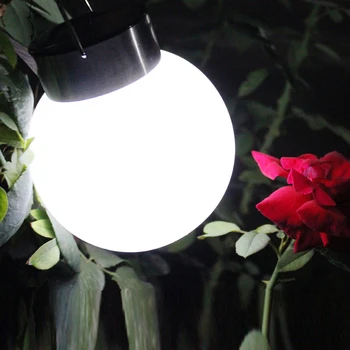 Módní Venkovní Kulovité Závěsné Solární Lampa Vodotěsné Zahrada Trávník, Dekorativní LED Světla