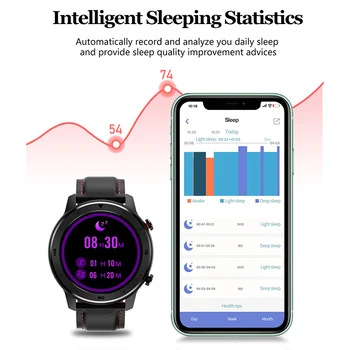 NE.1 DT78 Kulaté Chytré Hodinky Smartwatch Fitness Náramek Activity Tracker Muži Ženy Nositelné Zařízení Kapela Heart Rate Monitor