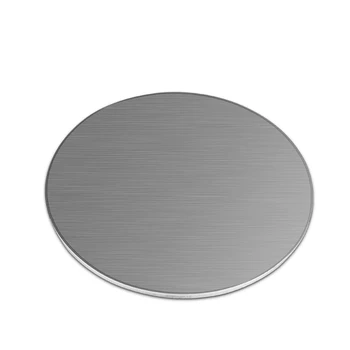 Nerezová Ocel Kruhová Deska 304 Disk Talíř Kruhový Plochý talíř Kulatý Disk, Tloušťka Plechu 1.5 2 2.5 3 mm