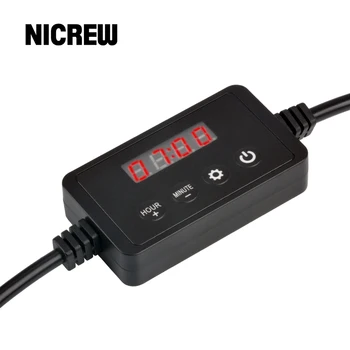 Nicrew LED Světlo Stmívač Controller Modulátor Pro Akvarijní Ryby Nádrž Led Osvětlení Načasování Stmívání, Systém