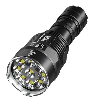 NITECORE TM9K Nabíjecí LED Svítilna CREE XP-L HD V6 9500 Lumenů Taktická Svítilna pomocí Vestavěné 21700 Dobíjecí Baterie