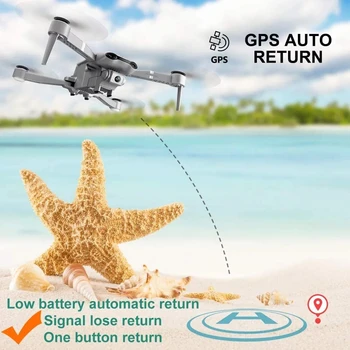 NOVÁ F3 RC Drone GPS 4K HD Široký-úhel Dual Camera 5G WiFi Živé Video FPV Quadrotor Letu 25 Minut RC Vzdálenost 500m drone Hračka