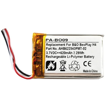 Nové AHB622540PMT-02 Baterie Pro Bang & Olufsen BeoPlay H4 Akumulátor 620mAh Li-Polymer Náhradní Batterie 3-vodič+nástroje