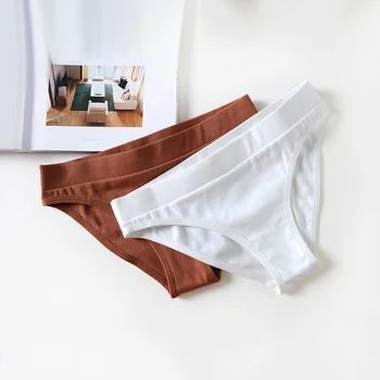 Nové Dámské Sexy spodní Prádlo G-String Tanga Bavlněné spodní Prádlo Ženy Kalhotky Kalhoty Intimní Dámské Nízké Kalhotky Bezešvé Kalhotky