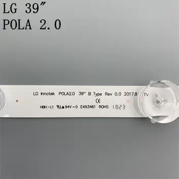 Nové LED Podsvícení strip Pro LG 39inch TV LG 39LN5100 INNOTEK POLA2.039