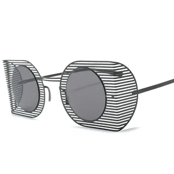 Nové Nadrozměrné Ok, sluneční Brýle, Ženy Osobnost Zrcadla Vintage Unisex Reflexní Kolo Objektiv Sluneční Brýle Ženské Oculos UV400
