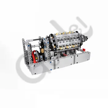NOVÉ V42 Motoru Válec motoru MOC Buliding Bloky sestavené Hromadné Díly s výkonem Funkce Motory Kompatibilní s Technic Auto