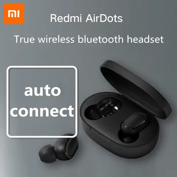 Nové Xiaomi Redmi AirDots 2 bezdrátová sluchátka in-ear Bluetooth 5.0 TWS headset s mikrofonem a hands-free AI ovládání sluchátek