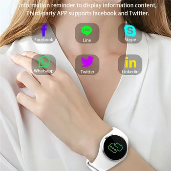 Nové Ženy Chytré Hodinky Krok Počítat Vzdálenosti, Srdečního Tepu, Krevní Tlak Kalorií Pár Smartwatch Pro IPhone Huawei Samsung