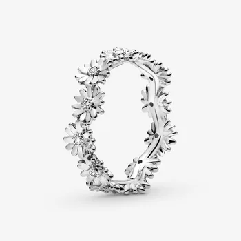 Originální 925 Sterling Silver 12 Stylů Módní Zirkony Princezna Diadém Koruny Kroužky pro Lady Zásnubní Šperky