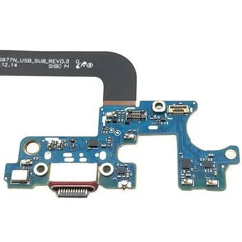Originální Pro Samsung Galaxy S10 5G G977N G977U Dock Konektor Micro USB Nabíječka Nabíjecí Port Flex Kabel Mikrofonu Deska