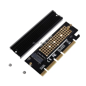 PCI Express 3.0 x16 pro PCIe na Bázi M Klíč M. 2 NVMe a AHCI SSD Karty Adaptéru s Hliníkové Pouzdro chladič a Tepelné Pad Whosale