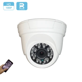 POE 1080P 2MP HD Micro SD/TF Slot pro Kartu IP Kamera Onvif P2P Noční Vidění Vnitřní Sítě Bezpečnostní Video Surveillance CCTV Kamery