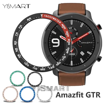 Pro Amazfit GTR 47MM Rámeček Kovový Kryt Kroužek Ciferník Stupnice Rychlosti Tachometr Pouzdro Pro Huami Amazfit GTR 42mm Smartwatch