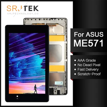 Pro Asus Google Nexus 7 ME571 ME571K ME571KL ME572 ME572CL Nový LCD Displej Dotyková Obrazovka+Rám Výměna Sestavy