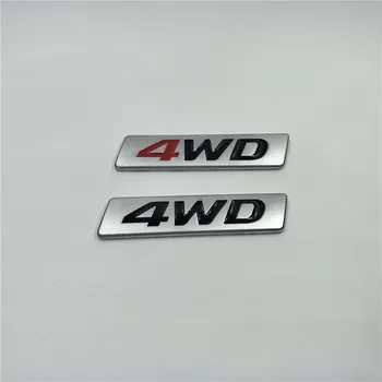 Pro Hyundai Santa Fe Santafe ix35 Kufru Zadní 4WD Znak Odznak Straně Blatníku Samolepky