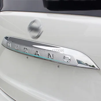 Pro Nissan Murano Z52-2020 ABS Chrom Zadní Víko Kufru Kryt zavazadlového prostoru Chrániče Trupu Výbava Exteriér Car Styling Příslušenství