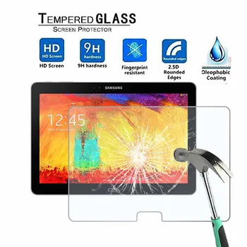 Pro Samsung Galaxy Poznámka 10.1 P600 (Edition) - 9H Premium Tablet Tvrzené Sklo Screen Protector Film Protector Stráže Kryt