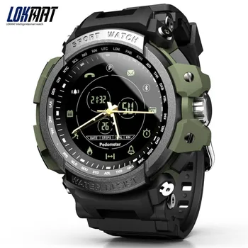 Profesionální Sportovní Smartwatch Lokmat Mk28 Bluetooth 4.0 Hovor, Zpráva Připomenutí náramkové Hodinky 5Atm Ip68 Vodotěsné Inteligentní Hodinky