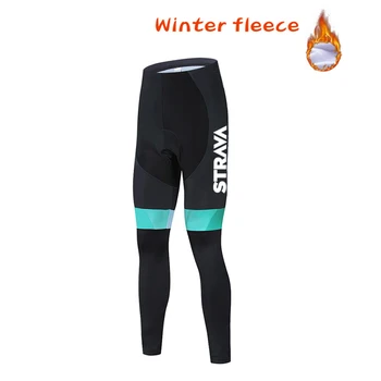Pánské sportovní teplé zimní cyklistické kalhoty, cyklistické kalhoty, cyklistické 9D gel pad cyklistické oblečení cyklistické horské kolo kalhoty