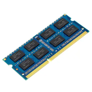 Rasalas 4GB 2Rx8 PC3-12800S DDR3 1600Mhz SO-DIMM 1,5 V, 1.35 V Low Voltage Notebook RAM 204Pin Laptop Plně Kompatibilní Paměťové Modrá