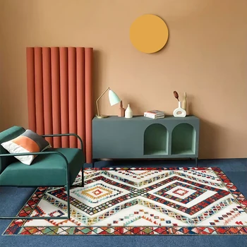 Retro koberec koberec pro domácí Bohemia Národní Retro podlahové rohože ložnice dekor Koberce místnosti Rohože Koberce koberce pro moderní obývací pokoj