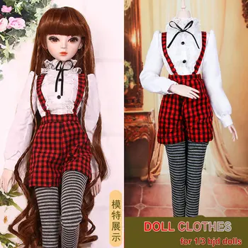 Ruční Bjd Doll Oblečení Dámské Západní Šaty pro 55-60cm Panenky A 1/3 Bjd Doll Příslušenství, Dívka Hračky