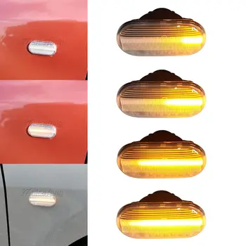 Sekvenční Blikající LED blinkr Boční Obrysové Světlo Pro Nissan Xterra Versa Livina Qashqai J10 Armada Pathfinder R51 NP300