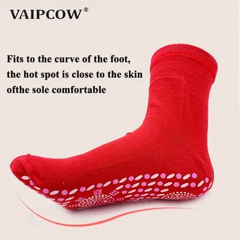 Self-topení Magnetické Ponožky, vložky do bot pro Muže a Ženy Samostatně Vyhřívané Ponožky Turmalín Magnetické Terapie Zimní Teplé Masážní Ponožky