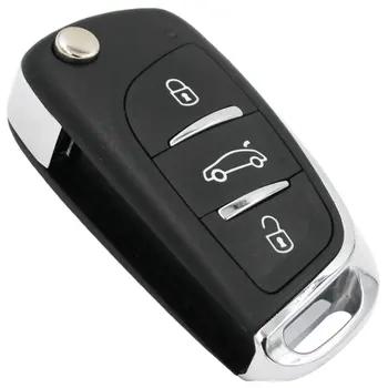 Skládací vylepšený Dálkový Klíč Flip Auto Klíč DS Styl 315Mhz nebo 433Mhz pro BMW Mini Cooper Rover 75 2002 2003 2004 2005 ID73 Čip