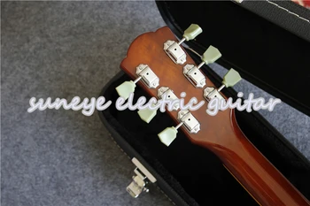 Suneye Standardní Elektrickou Kytaru Pevný Mahagonový Kytara Kit Música Electrica Levé Ruce DIY Guitar Kit k Dispozici S Kytarou