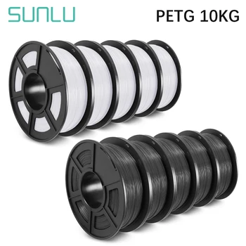 SUNLU Vlákna 10KG PETG 3D Tiskárny Filamen pla Filament 1KG Roll Vlákna Extruderu 3D Pero