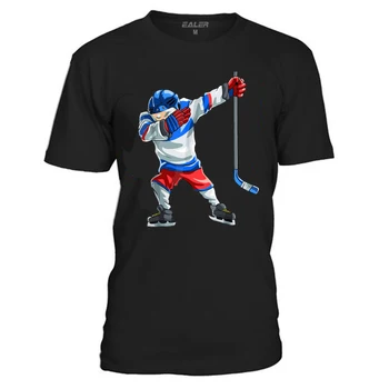 Super Hokej Bavlna O-Neck T-Košile pro lední Hokej Vysoké kvality doprava zdarma Vintage Krátký Rukáv Pánské Tričko TS1825