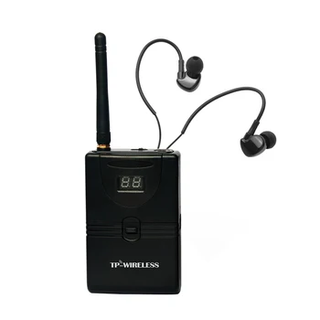 TP bezdrátové V Ear Monitor Systém 2.4 GHz Profesionální Digitální Stage Audio Stage hudební Sluch Vrátit Fázi