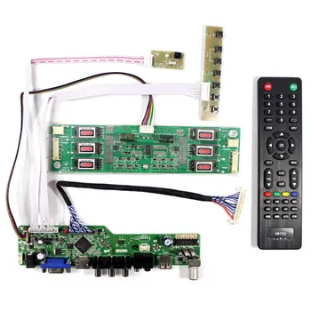 TV HD MI VGA, AV, USB LCD Controller Board pro 20.1 inch-21.3 palcový M201UN02 LM201M2 1600x1200 6CCFL OPRAVIT 30Pin 2ch 8bit LCD Displej