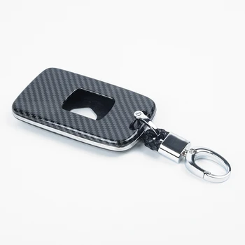 Uhlíkových Vláken Hard Key Fob Případ Kryt Řetězu, Vhodné Pro Renault Kadjar Příslušenství