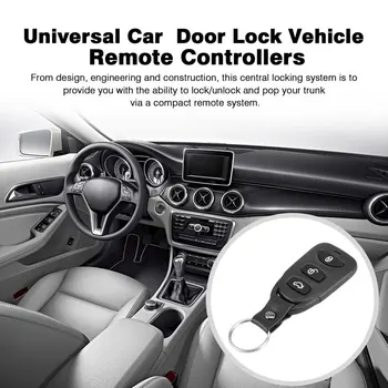 Univerzální Auto Dálkové Ovládání Centrálního Kit Zamykání Keyless Entry Systém Alarmu Vozidla Entry Systém S 2 sady Remote Cont