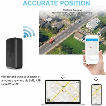 Univerzální GF07 Magnetické Mini Auto Tracker GPS Sledování v Reálném Čase, Lokalizační Zařízení, Magnetická GPS Tracker v Reálném čase Lokátor Vozidla
