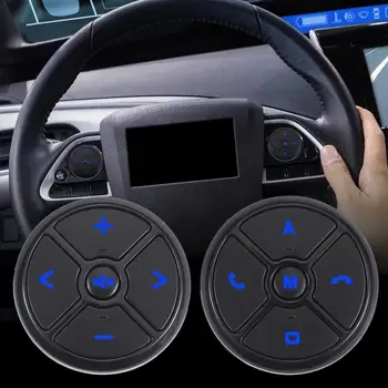 Univerzální Multi-funkce 10 Tlačítko Auto Multimediální Volant Ovládací Tlačítka DVD Tlačítko S Modrým Podsvícením