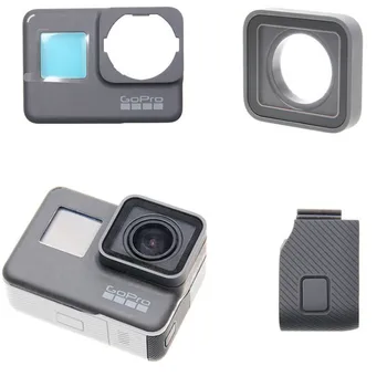UV Filtr Objektivu Boční Dveře, Kryt USB-C Mini HDMI Port Straně Protector Náhradní pro Go-Pro HERO5/6/7 Černá / 7 Bílá náhradní Díly