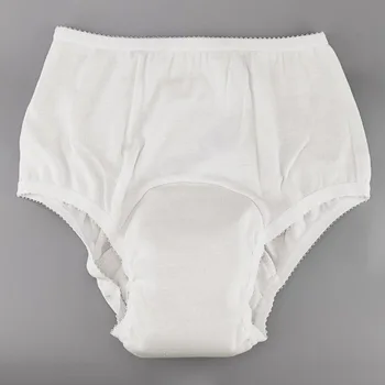 V Pračce Savost Inkontinence Podpory Spodní Prádlo Bavlněné Kalhotky Pro Ženy