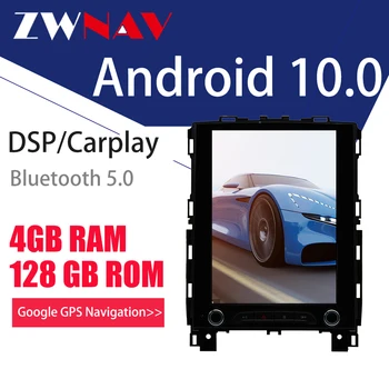 Vertikální obrazovka Tesla stylu Android 10 PX6 CARPLAY Auto dvd přehrávač GPS Navi Pro Renault KOLEOS/megane 4 2016-2019