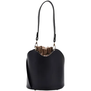 Vintage Tote Bucket bag 2021 Módní Nové Vysoce kvalitní PU Kůže Ženy Značkové Kabelky Přenosné Rameno Messenger Bag Kabelky