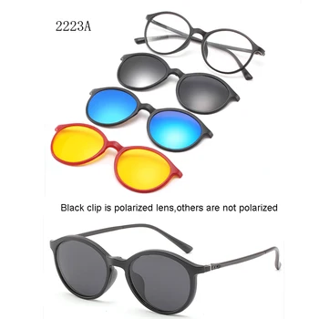 Vlastní Muži Ženy Polarizované Optické Magnetické sluneční Brýle Klip, Magnet, Klip na sluneční Brýle Polaroid Klip na Sluneční Brýle Rámu