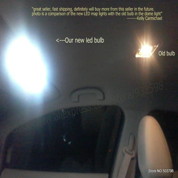 Vnitřní led Auto světla Pro Honda civic 8 hatchback fn, fk žárovky pro auta spz Světla 9pc