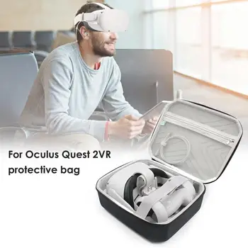 VR Doplňky Těžké EVA Skladování Taška Pro Oculus Quest VR 2 Gaming Headset Cestovní Pouzdro Pro Oculus Quest2 Ochranné Pouzdro